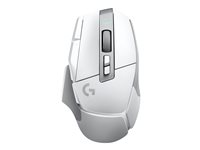 Logitech G G502 X LIGHTSPEED - Ratón - óptico - 8 botones - inalámbrico - LIGHTSPEED - receptor Logitech LIGHTSPEED - blanco 910-006189