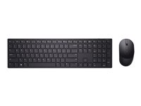 Dell Pro KM5221W - Juego de teclado y ratón - inalámbrico - 2.4 GHz - QWERTY - español - negro KM5221WBKB-SPN