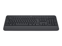 Logitech Signature K650 - Teclado - inalámbrico - Bluetooth 5.1 - QWERTY - italiano - grafito 920-010915