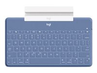 Logitech Keys-To-Go - Teclado - Bluetooth - QWERTY - US International - azul clásico 920-010177