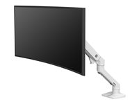 Ergotron HX - Kit de montaje (brazo de monitor) - para Monitor - blanco - tamaño de pantalla: up to 49" - escritorio 45-475-216