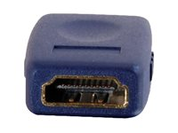 C2G Velocity HDMI Coupler - Acoplador HDMI - HDMI hembra a HDMI hembra - azul 80146