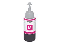 Epson T6643 - 70 ml - magenta - original - recarga de tinta - para EcoTank ET-14000, ET-16500, ET-2500, ET-2550, ET-2600, ET-2650, ET-3600, ET-4500, ET-4550 C13T664340