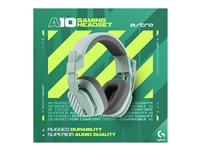 ASTRO Gaming A10 Gen 2 - Auricular - tamaño completo - cableado - conector de 3,5 mm - menta 939-002085