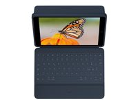 Logitech Rugged Combo 3 - Caja de teclado y folio - Apple Smart connector - QWERTY - español - para Apple 10.2-inch iPad (7ª generación, 8ª generación) 920-010103