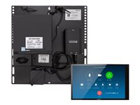 Crestron Flex UC-C100-Z-WM - Para salas de Zoom - Integrator Kit - kit de videoconferencia (consola con pantalla táctil, miniordenador, convertidor de HDMI a USB 3.0) - negro - con Wall Mounted Control Interface UC-C100-Z-WM