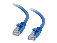 C2G - Cable de interconexión - RJ-45 (M) a RJ-45 (M) - 5 m - UTP - CAT 5e - atornillado, sin enganches - azul 82422