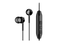 Sennheiser CX 150BT - Auriculares internos con micro - en oreja - Bluetooth - inalámbrico - negro 508380