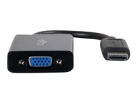 C2G HDMI Mini to VGA Adapter Converter Dongle - Vídeo conversor - HDMI - VGA - negro 80503