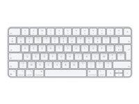 Apple Magic Keyboard - Teclado - Bluetooth - AZERTY - francés - para 10.2-inch iPad; 10.5-inch iPad Air; 10.9-inch iPad Air; iPad mini 5; iPhone 11, 12, SE, XR MK2A3F/A