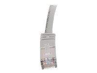 C2G Cat5e Booted Shielded (STP) Network Patch Cable - Cable de interconexión - RJ-45 (M) a RJ-45 (M) - 4 m - STP - CAT 5e - moldeado - gris 83753