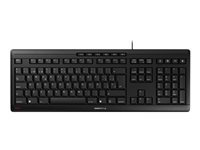 CHERRY STREAM KEYBOARD - Teclado - USB - español - interruptor: CHERRY SX - negro JK-8500ES-2