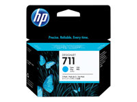 HP 711 - Paquete de 3 - 29 ml - cián - original - DesignJet - cartucho de tinta - para DesignJet T100, T120, T120 ePrinter, T125, T130, T520, T520 ePrinter, T525, T530 CZ134A