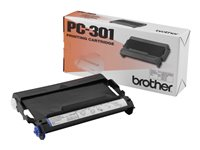 Brother PC301 - Negro - cinta de impresión - para Brother MFC-970, MFC-970MC; IntelliFAX 750, 770, 775, 775SI, 870MC, 875MC, 885MC PC301