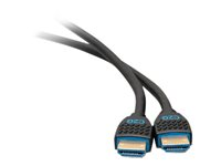 C2G 3ft 4K HDMI Cable - Performance Series Cable - Ultra Flexible - M/M - High Speed - cable HDMI - HDMI macho a HDMI macho - 90 cm - negro C2G10376