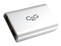 C2G USB to HDMI Adapter with Audio - Adaptador de vídeo externo - USB 2.0 - HDMI - gris 81637