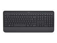 Logitech Signature K650 - Teclado - inalámbrico - Bluetooth LE - AZERTY - francés - grafito 920-010914