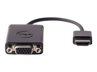 Dell - Adaptador de vídeo - HDMI macho a HD-15 (VGA) hembra - negro - para Dell 32XX, 54XX; Chromebook 3110 2-in-1, 31XX; Latitude 74XX; OptiPlex 30XX, 70XX DAUBNBC084