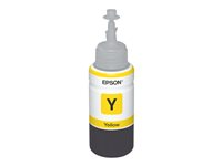 Epson T6644 - 70 ml - amarillo - original - recarga de tinta - para EcoTank ET-14000, ET-16500, ET-2500, ET-2550, ET-2600, ET-2650, ET-3600, ET-4500, ET-4550 C13T664440