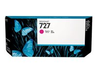 HP 727 - 300 ml - gran capacidad - magenta - original - DesignJet - cartucho de tinta - para DesignJet T1500, T1530, T2500, T2530, T920, T930 F9J77A