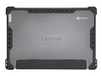 Lenovo - Funda de protección de portátil - negro, transparente - para 100e (2nd Gen) 82GJ; 100e Chromebook (2nd Gen) MTK 81QB 4X40V09689