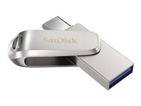 SanDisk Ultra Dual Drive Luxe - Unidad flash USB - 512 GB - USB 3.1 Gen 1 / USB-C SDDDC4-512G-G46