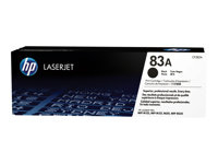 HP 83A - Negro - original - LaserJet - cartucho de tóner (CF283A) - para LaserJet Pro M201, MFP M125, MFP M127, MFP M225 CF283A