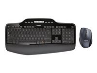 Logitech Wireless Desktop MK710 - Juego de teclado y ratón - inalámbrico - 2.4 GHz - Suizo 920-002438