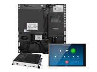 Crestron Flex UC-CX100-T-WM - Para Microsoft Teams - Integrator Kit - kit de videoconferencia (consola con pantalla táctil, miniordenador, transmisor) - negro - con Wall Mounted Control Interface UC-CX100-T-WM