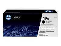 HP 49A - Negro - original - LaserJet - cartucho de tóner (Q5949A) - para LaserJet 1160, 1160Le, 1320, 1320n, 1320nw, 1320t, 1320tn, 3390, 3392 Q5949A