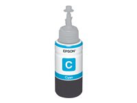 Epson T6642 - 70 ml - cián - original - recarga de tinta - para EcoTank ET-14000, ET-16500, ET-2500, ET-2550, ET-2600, ET-2650, ET-3600, ET-4500, ET-4550 C13T664240