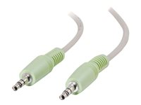 C2G - Cable de audio - miniconector estéreo macho a miniconector estéreo macho - 10 m - blindado 80112