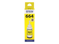 Epson T6644 - 70 ml - amarillo - recarga de tinta - para Epson L386; EcoTank ET-2600, 2650, L1455; EcoTank ITS L3050, L3070; Expression ET-2600 C13T66444A