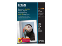 Epson - Brillante - A4 (210 x 297 mm) - 255 g/m² - 20 hoja(s) papel fotográfico brillante - para EcoTank ET-2650, 2750, 2751, 2756, 2850, 2851, 2856, 4750, 4850 C13S041287