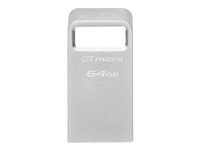 Kingston DataTraveler Micro - Unidad flash USB - 64 GB - USB 3.2 Gen 1 DTMC3G2/64GB