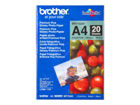 Brother Innobella Premium Plus BP71GA4 - Brillante - A4 (210 x 297 mm) - 260 g/m² - 20 hoja(s) papel fotográfico brillante - para Brother DCP-J582, J982, HL-J6000, MFC-J1500, J1605, J5630, J6983, J738, J877, J903, J998 BP71GA4