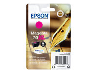 Epson 16XL - 6.5 ml - XL - magenta - original - blíster - cartucho de tinta - para WorkForce WF-2010, 2510, 2520, 2530, 2540, 2630, 2650, 2660, 2750, 2760 C13T16334012