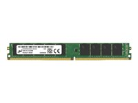 Micron - DDR4 - módulo - 16 GB - DIMM de 288 contactos - 3200 MHz / PC4-25600 - CL22 - 1.2 V - sin búfer - ECC - VMware vSphere Loyalty Program (VLP) MTA18ADF2G72AZ-3G2E1R