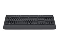 Logitech Signature K650 - Teclado - inalámbrico - Bluetooth 5.1 - QWERTZ - húngaro - grafito 920-010949