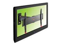 Vogel's Physix PHW 300M - Abrazadera - para pantalla plana - metal - negro - tamaño de pantalla: 32"-55" - se puede instalar en la pared 6302300