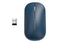 Kensington SureTrack - Ratón - óptico - 4 botones - inalámbrico - 2.4 GHz, Bluetooth 3.0, Bluetooth 5.0 LE - receptor inalámbrico USB - azul K75350WW