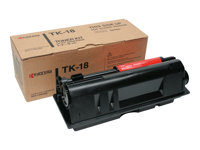 Kyocera TK 18 - Negro - original - kit de tóner - para Kyocera FS-1018, FS-1118, FS-1118F MFP/KL3, FS-1118FDP MFP/KL3; FS-1020 1T02FM0EU0