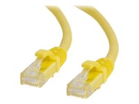 C2G - Cable de interconexión - RJ-45 (M) a RJ-45 (M) - 1 m - UTP - CAT 6a - atornillado, sin enganches - amarillo 82520