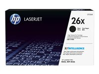 HP 26X - Alto rendimiento - negro - original - LaserJet - cartucho de tóner (CF226X) - para LaserJet Pro M402, MFP M426 CF226X