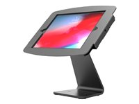 Compulocks 360 Space iPad Mini 8.3" Security Kiosk - Kit de montaje (base de soporte, caja) - para PC Tablet - carcasa giratoria - bloqueable - aluminio de alta calidad - negro - tamaño de pantalla: 8.3" - interfaz de montaje: 100 x 100 mm - parte superior del contador - para Apple iPad mini Wi-Fi, Wi-Fi + Cellular, Wi-Fi Personalized (6ª generación) 303B830IPMSB