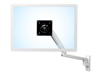 Ergotron MXV Wall Monitor Arm - Montaje en la pared para Monitor (brazo ajustable) - blanco - tamaño de pantalla: hasta 34" 45-505-216