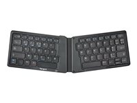 Targus - Teclado - antimicrobiano - inalámbrico - Bluetooth 5.1 - AZERTY - francés - negro - B2B AKF003FR