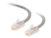 C2G Cat5e Non-Booted Unshielded (UTP) Network Crossover Patch Cable - Cable cruzado - RJ-45 (M) a RJ-45 (M) - 5 m - UTP - CAT 5e - trenzado, uniboot - gris 83285