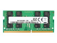 HP - DDR4 - módulo - 16 GB - SO-DIMM de 260 contactos - 3200 MHz / PC4-25600 - 1.2 V - sin búfer - no ECC - para Elite Slice G2 (SODIMM); EliteDesk 705 G5 (SODIMM); EliteOne 800 G5, 800 G6, 800 G8; ProDesk 400 G5 (SODIMM), 400 G6 (SODIMM), 600 G5 (SODIMM), 600 G6 (SODIMM); ProOne 400 G6, 440 G6, 600 G6 13L75AA