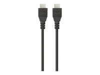 Belkin High Speed HDMI Cable - Cable HDMI - HDMI macho a HDMI macho - 2 m - negro HDMI0018G-2M